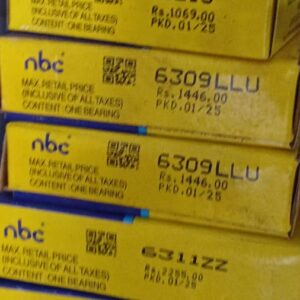 Rotavitors bearing(6309 LLU)