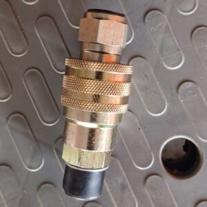 Male & female pushing